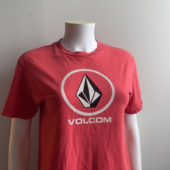 Pink Volcom T Shirt Medium - Picture 2 of 5